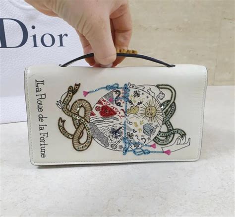 dior tarot card clutch